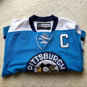 2 Pittsburgh Penguins Jerseys.